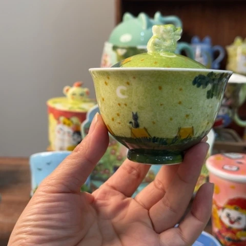 炉景德镇釉下手绘陶瓷