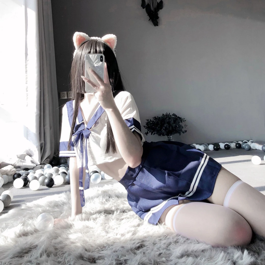 飘纱学生内衣性感套装清纯学生装学生制服舞台演出服
