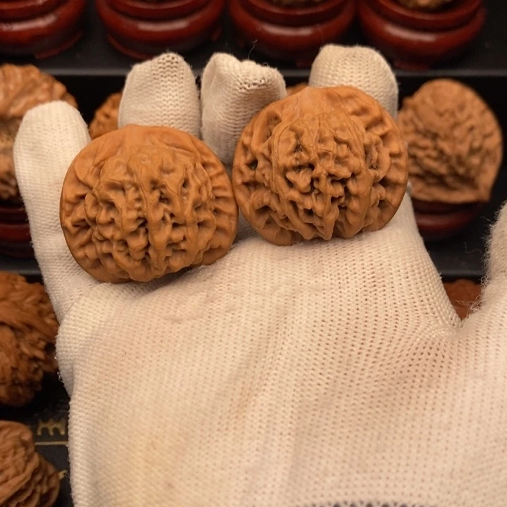 吊坠文玩核桃秦岭秦闷36无修