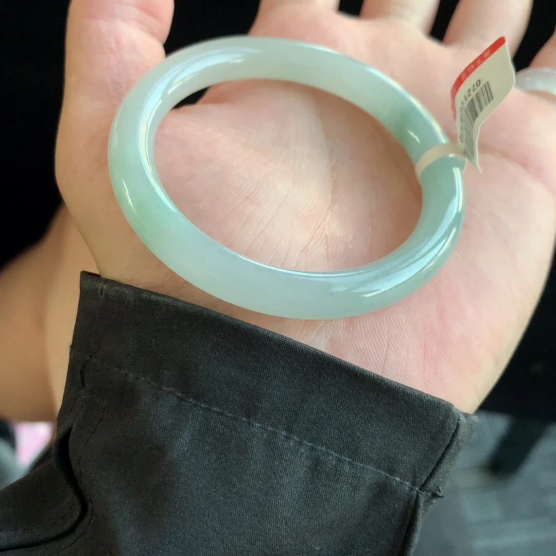 未镶嵌手镯翡翠6号54.2有纹