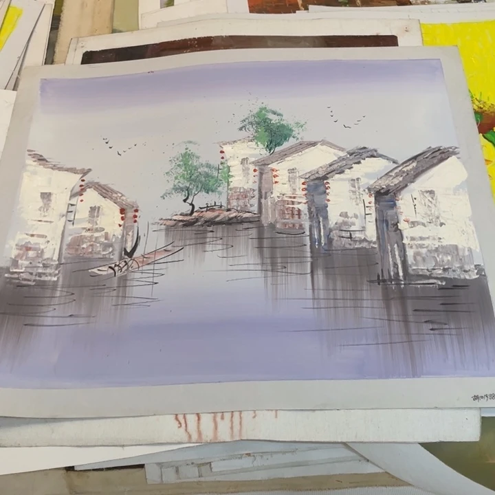 油画油画作品入选5060