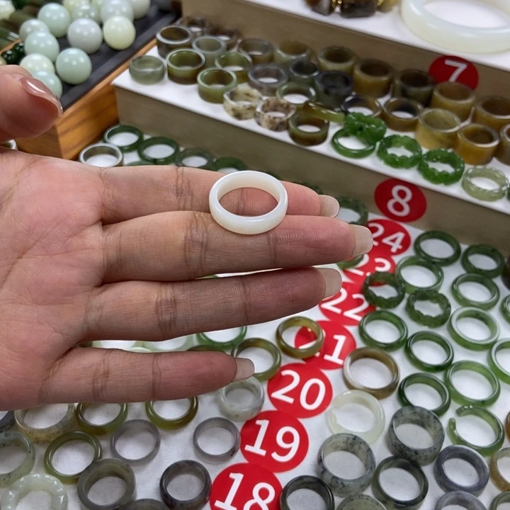 未镶嵌和田玉珠宝半成品抗*