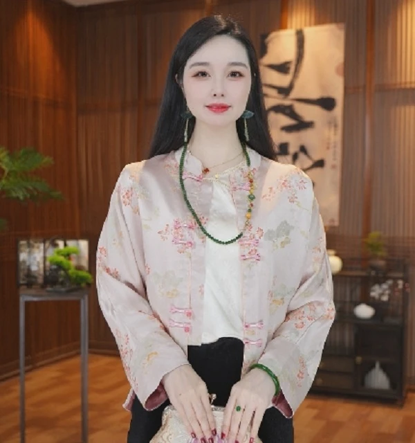 晶晶专属【依人梦】国风新中式女装气质上衣外套 RS25001