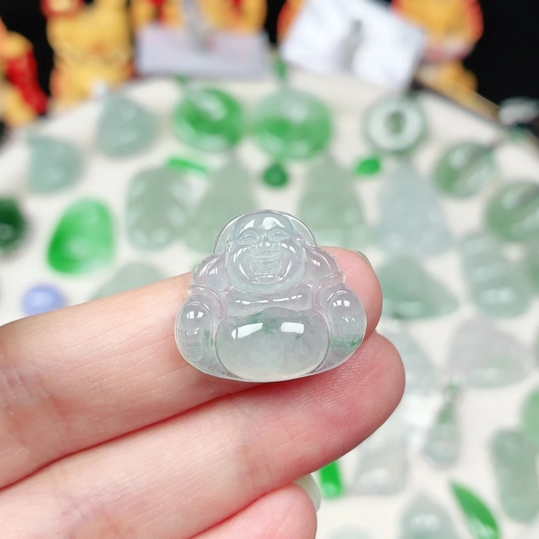 颈饰未镶嵌翡翠缅甸天然A货翡翠