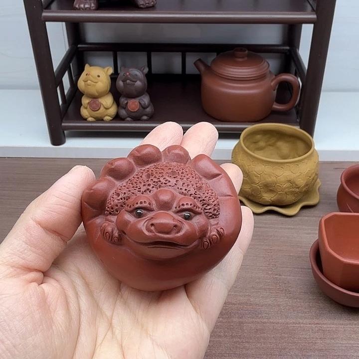 朱泥茶案掌中宝金蟾cc