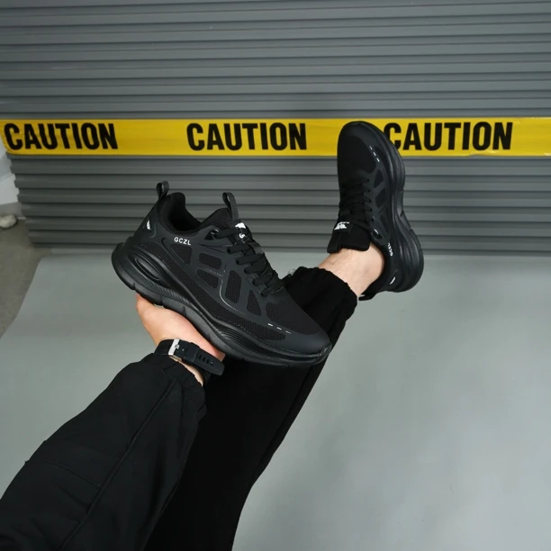 门店品牌GCZL 國潮戰狼高奢秋冬款超轻减震 情侣运动鞋情侣G503