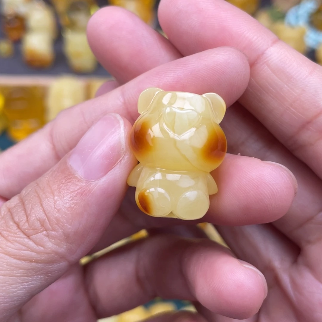 裸石琥珀未镶嵌蜜蜡