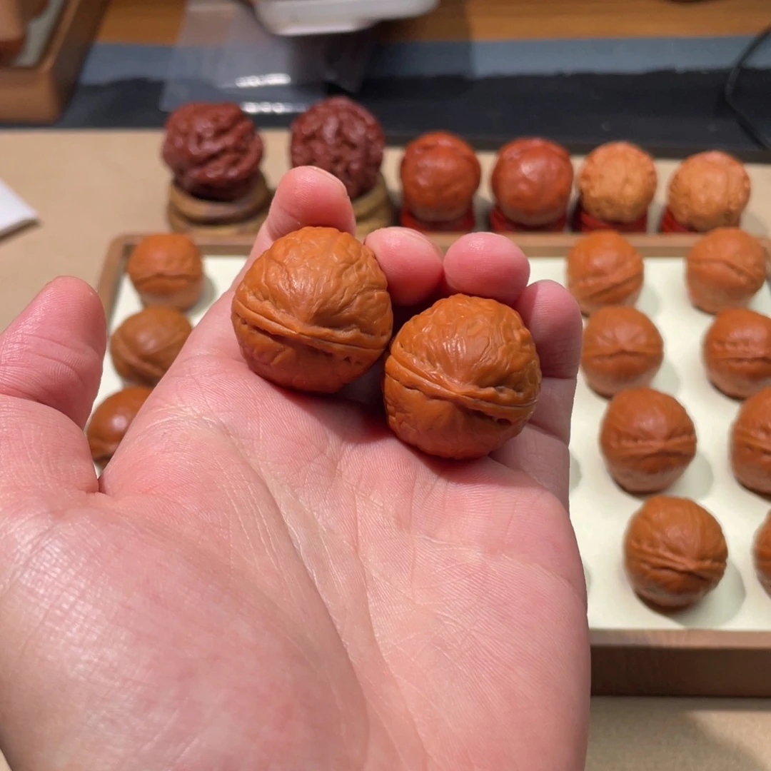 把件文玩核桃精品龙珠