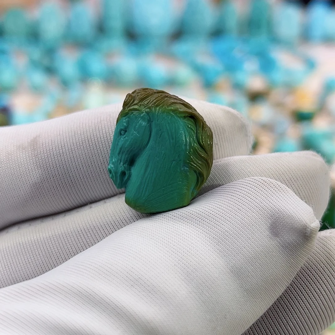 绿松石珠宝奇石未镶嵌