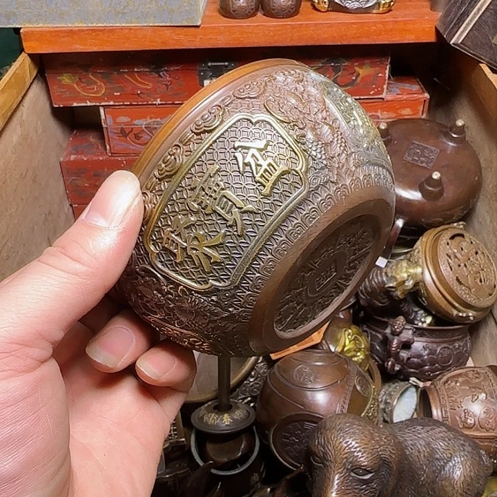 铜材质文玩摆件装饰