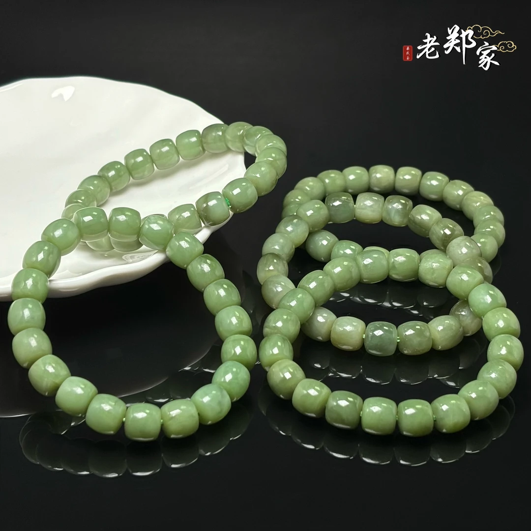 【老郑家】和田玉手串 1967 多样性发1件约10mm