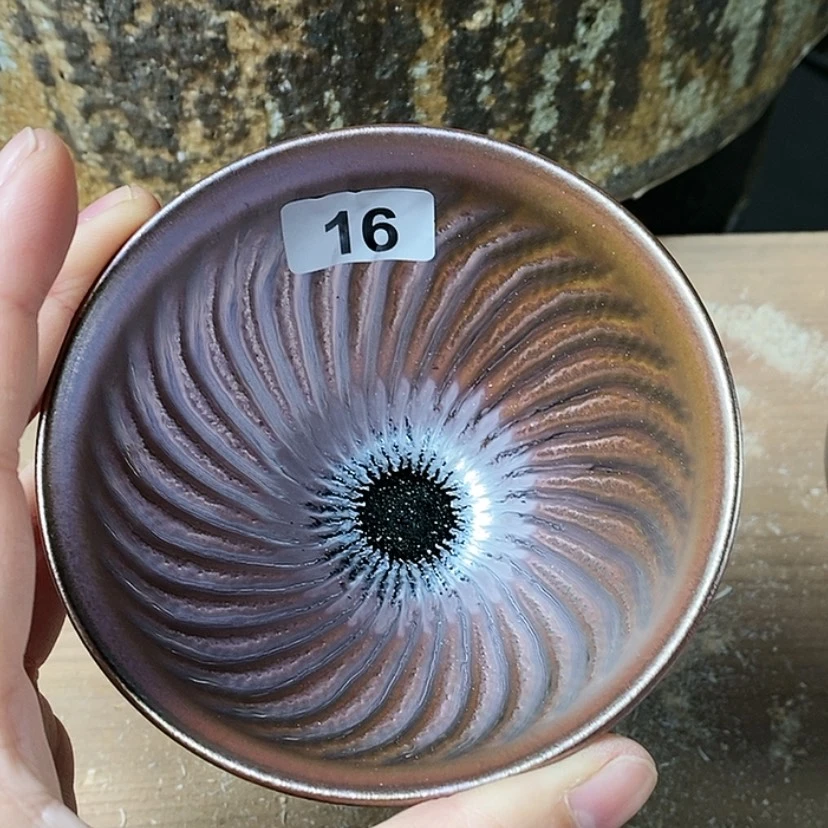 【闪购商品】茶盏倪*道全手工柴烧建盏