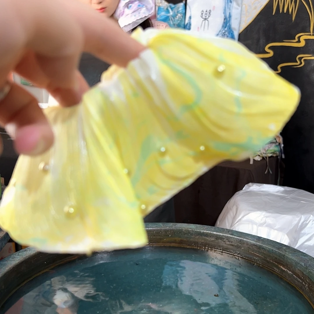 695百褶裙发圈手作