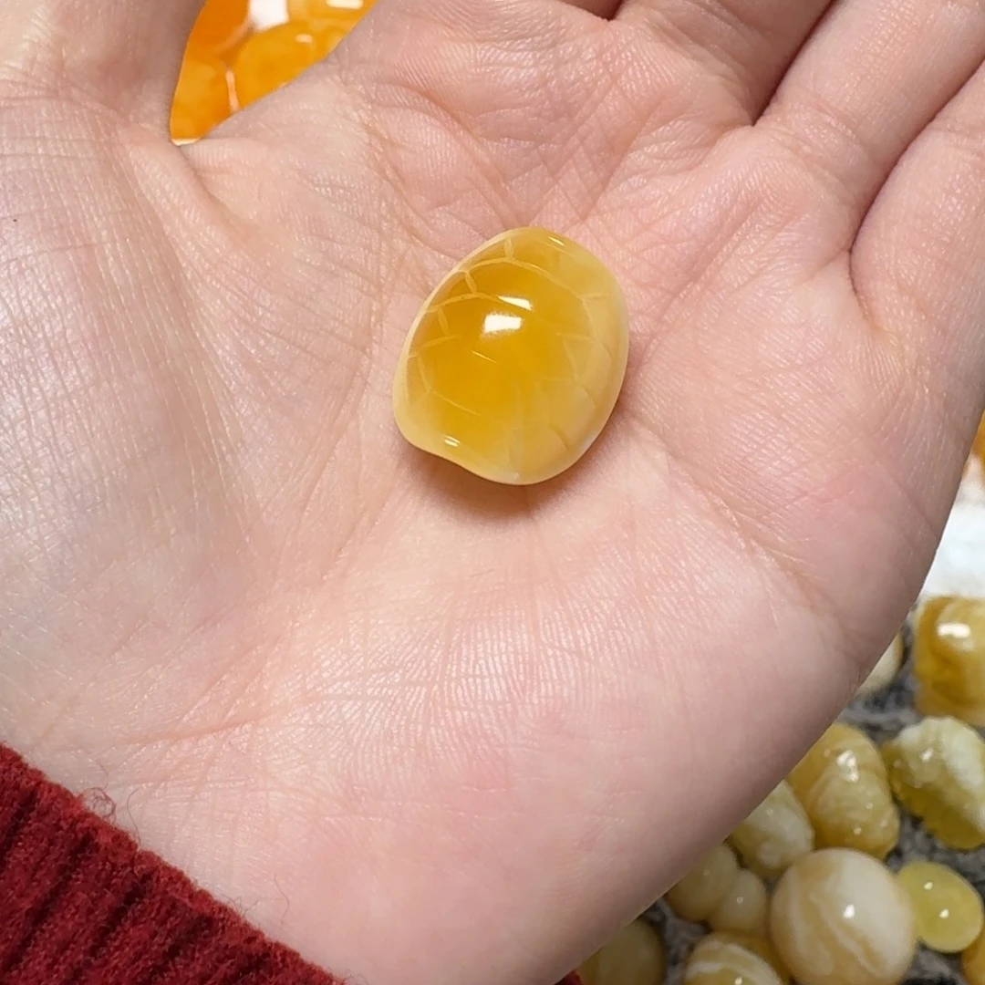琥珀未镶嵌裸石蜜蜡富甲