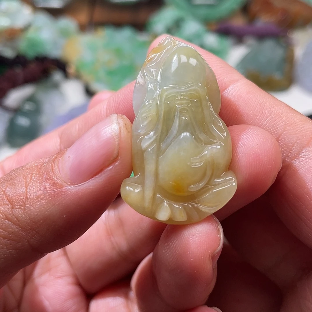 颈饰未镶嵌翡翠翡玉缘翡缘