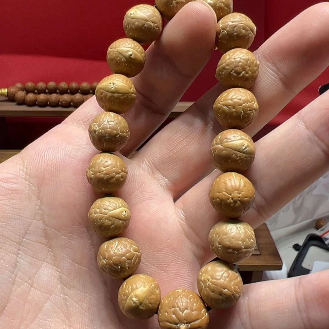 手串凤眼菩提14mm尼泊尔凤眼菩提单圈
