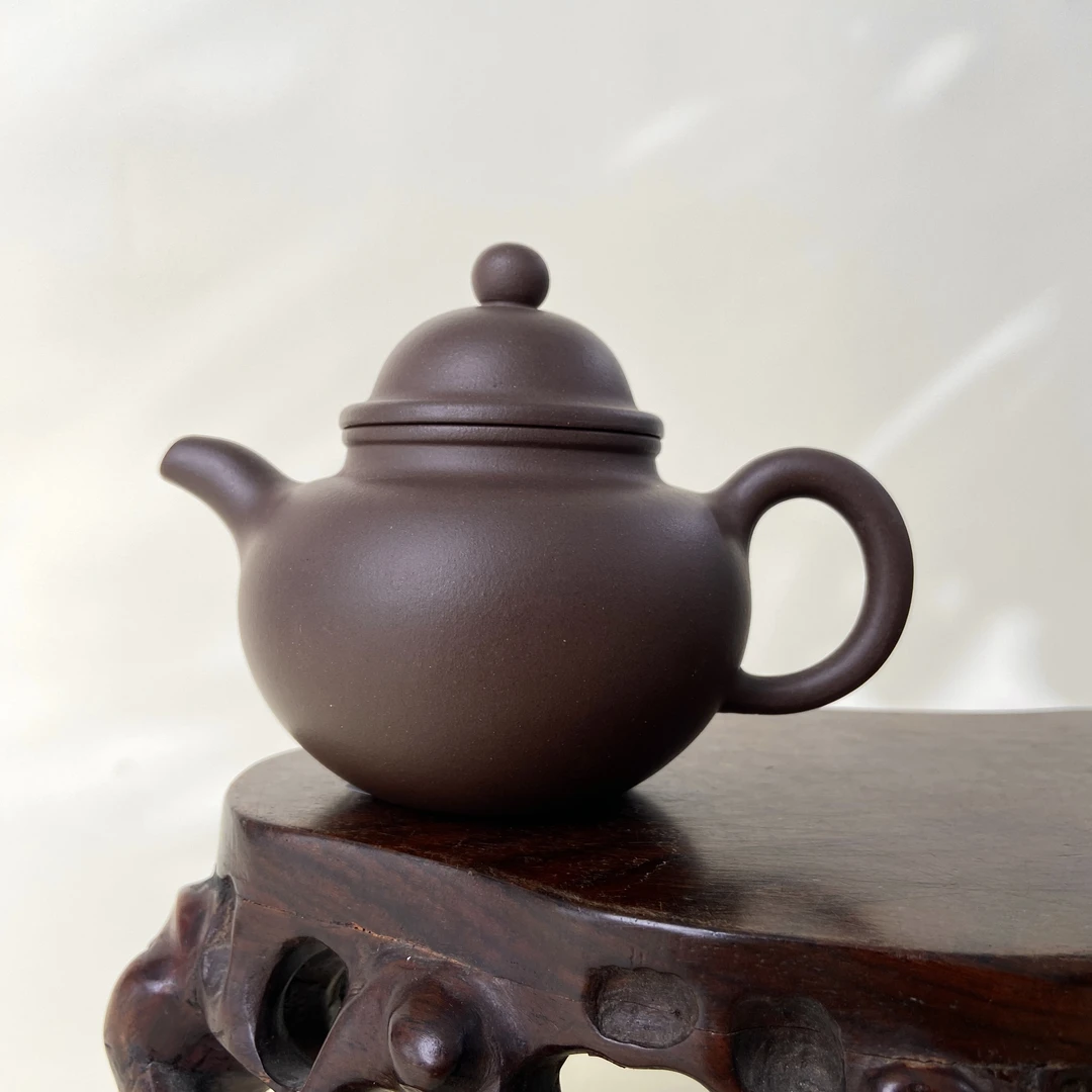 宜兴手工紫砂陶 （实力派1）茶壶GS4186-13