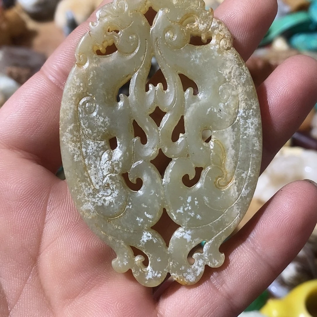 和田玉（糖玉）未镶嵌挂件