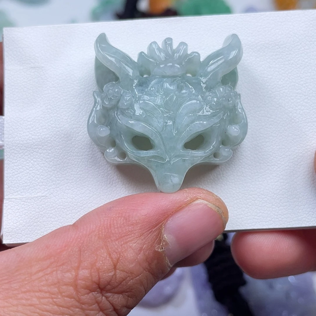 颈饰未镶嵌翡翠翡玉缘翡翠