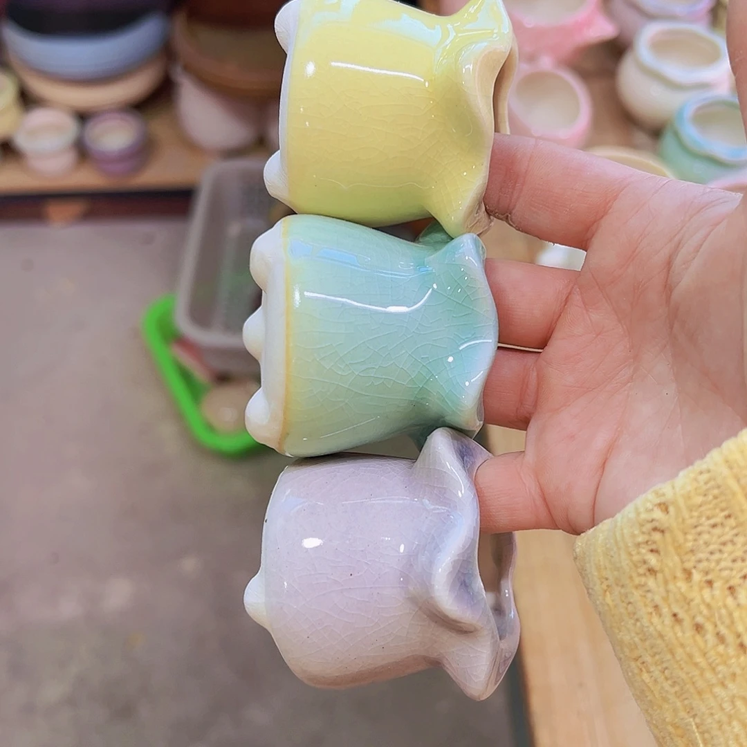 陶瓷花盆当场凑满12包邮