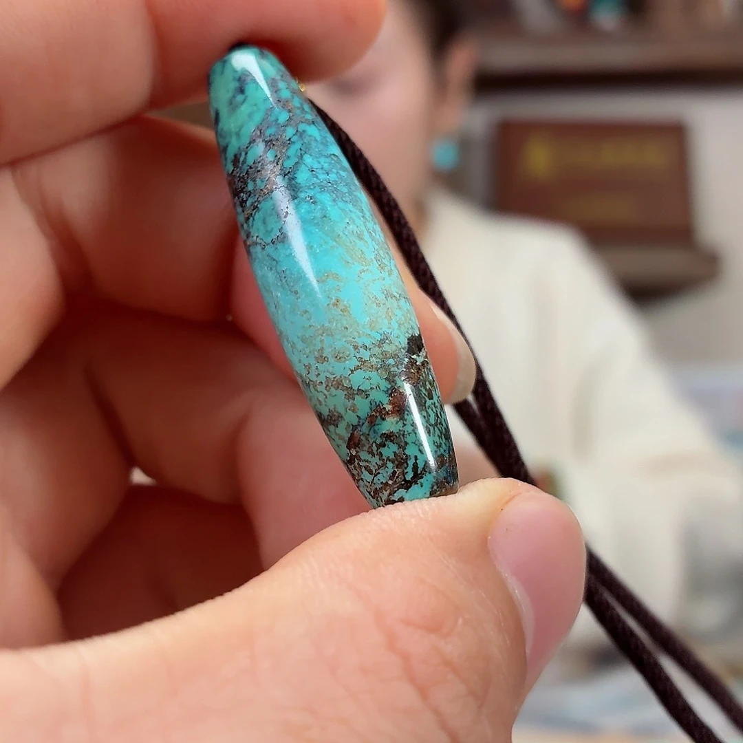 未镶嵌绿松石车挂