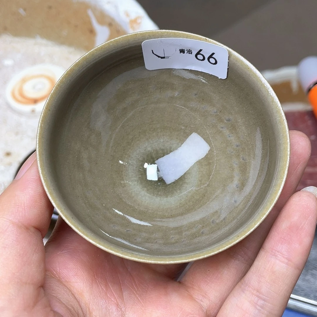 茶盏鹰66 柴烧薄胎主人杯