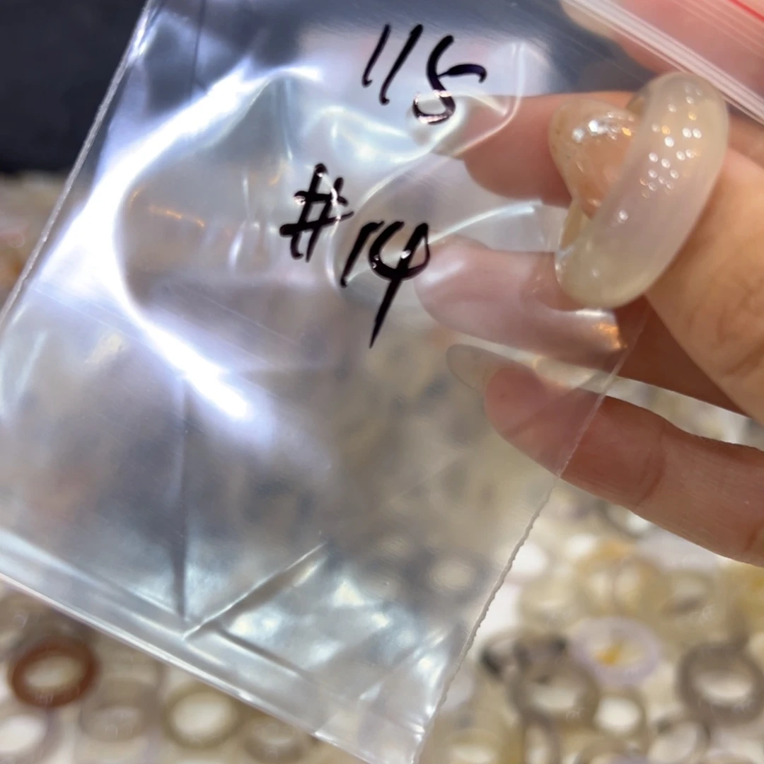 玛瑙/玉髓戒指合金115