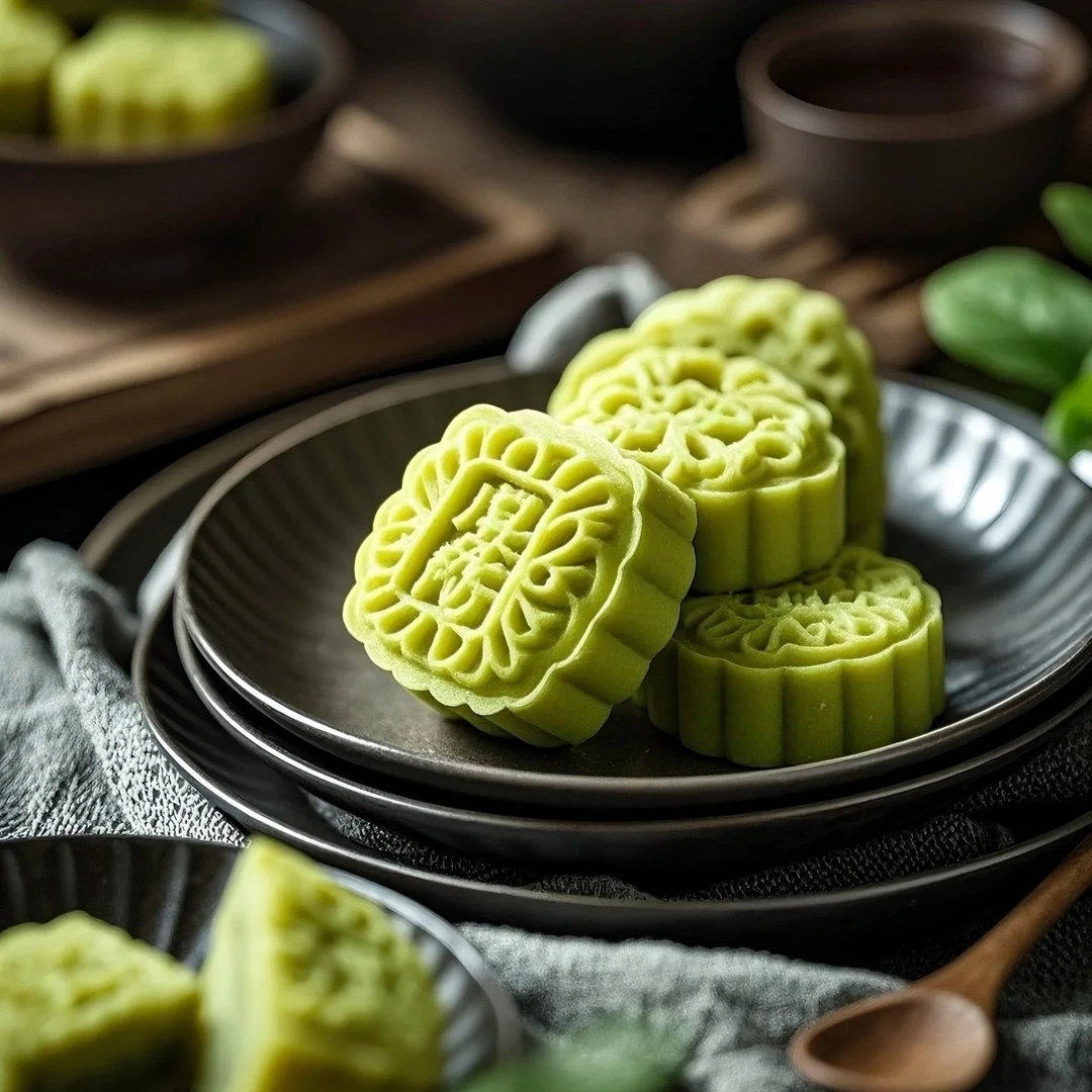 【传统绿豆糕】正宗绿豆糕板栗糕水晶冰沙冰皮糕点早餐零食