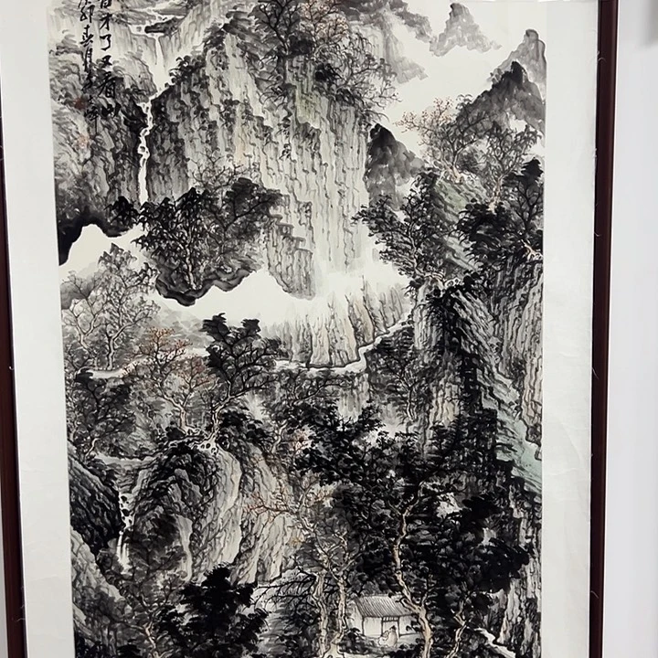 国画李文峰的画作
