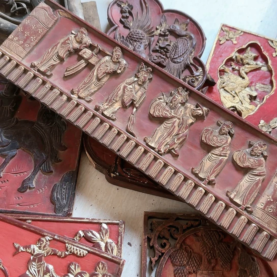 木一****）老木雕艺术的设计师