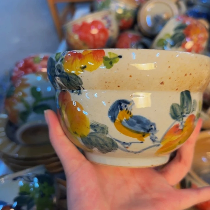 瓷片景德镇手工手绘陶瓷