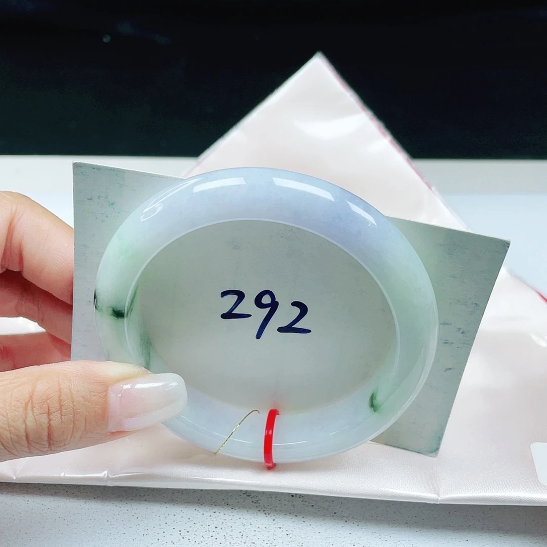 翡翠未镶嵌手镯 正圈56+