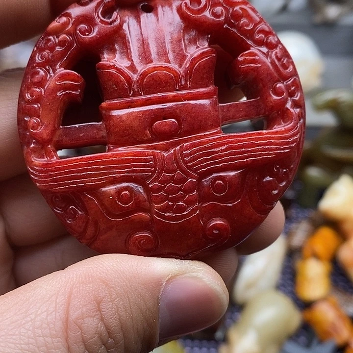 未镶嵌蛇纹石玉颈饰
