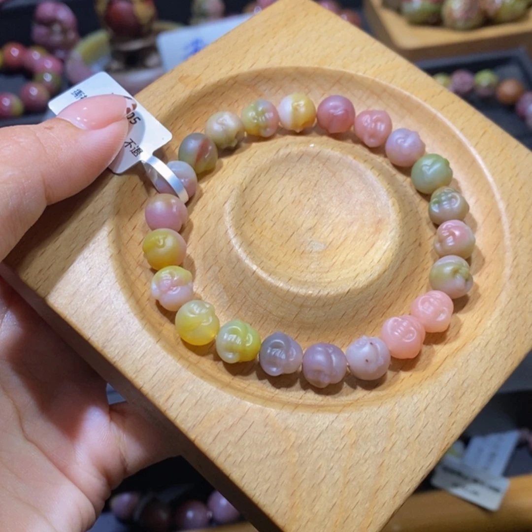 【闪购商品】未镶嵌手链玛瑙/玉髓盐源玛瑙佛头8m