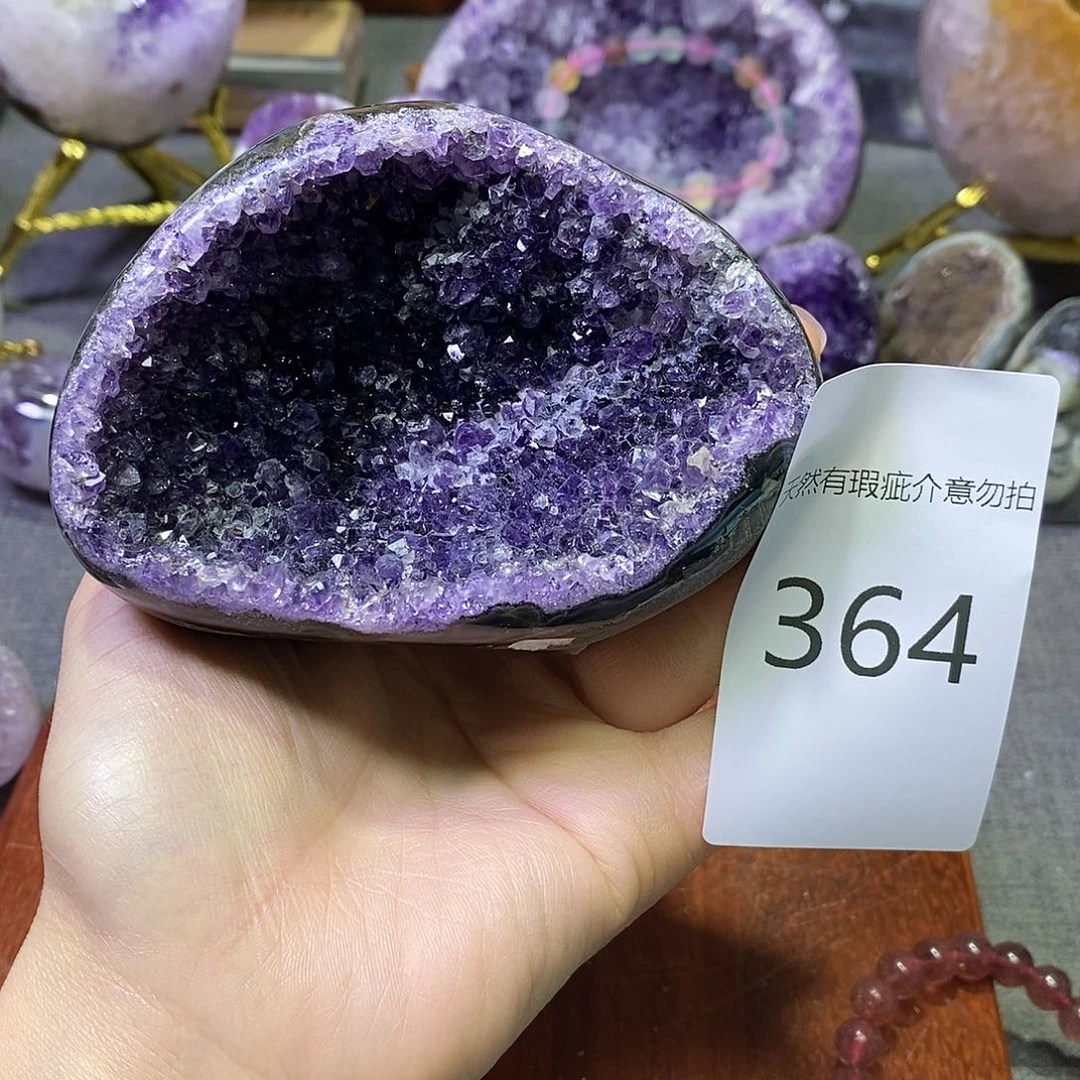 珠宝半成品紫晶未镶嵌