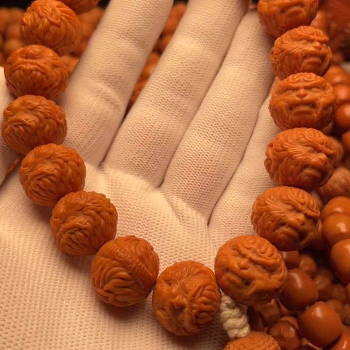 猴头核桃手串甜*淋斗战胜佛