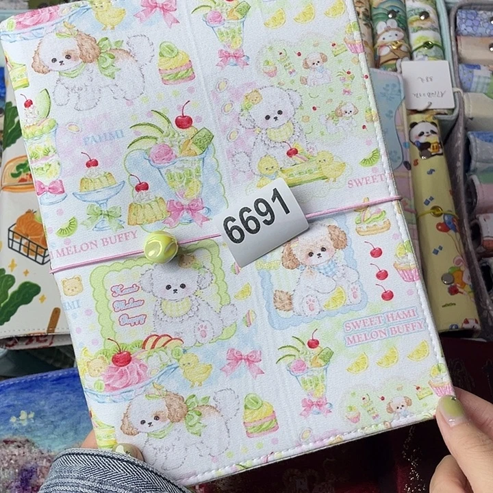 织绣A5活页不送纸6691