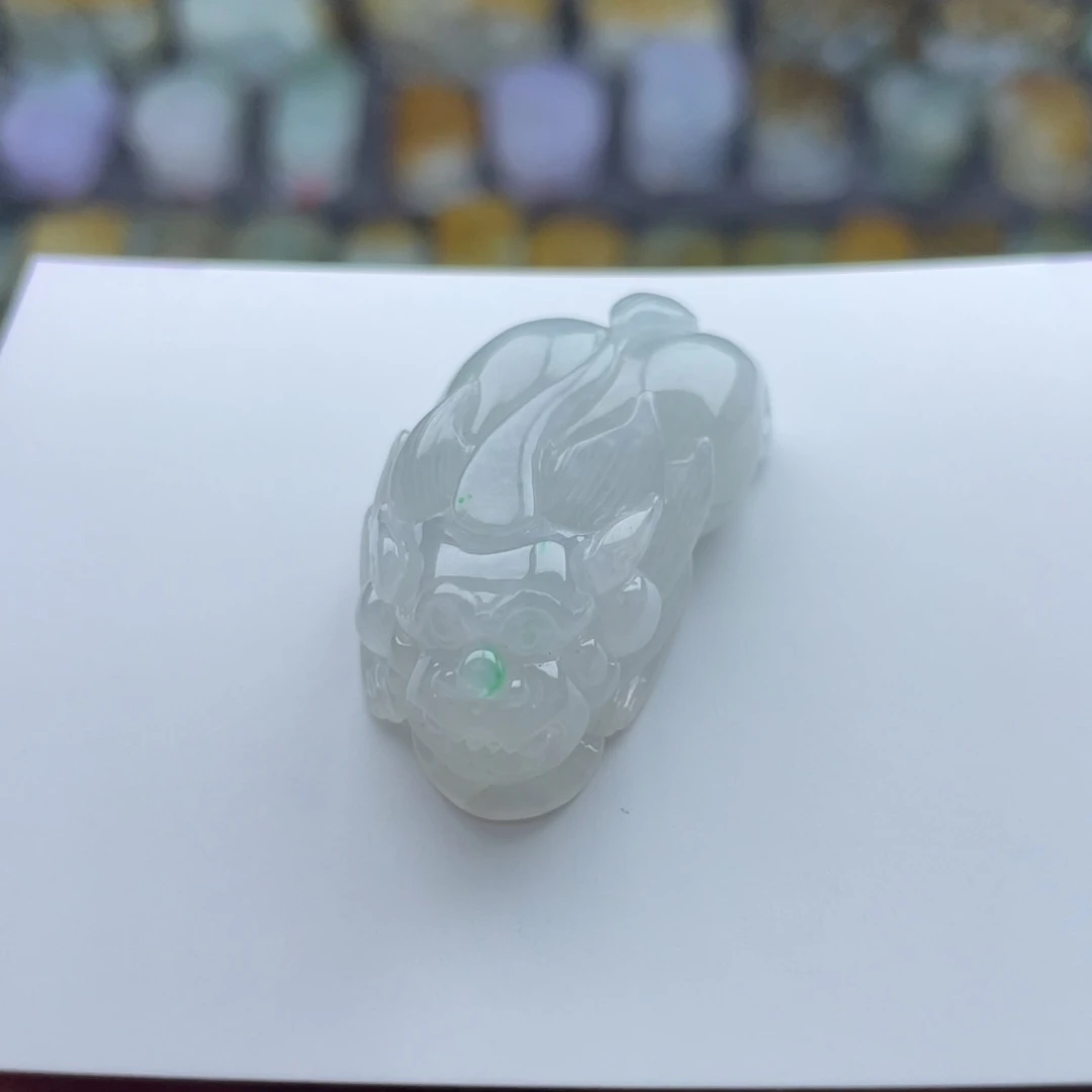 妞***妞翡翠未镶嵌颈饰貔貅