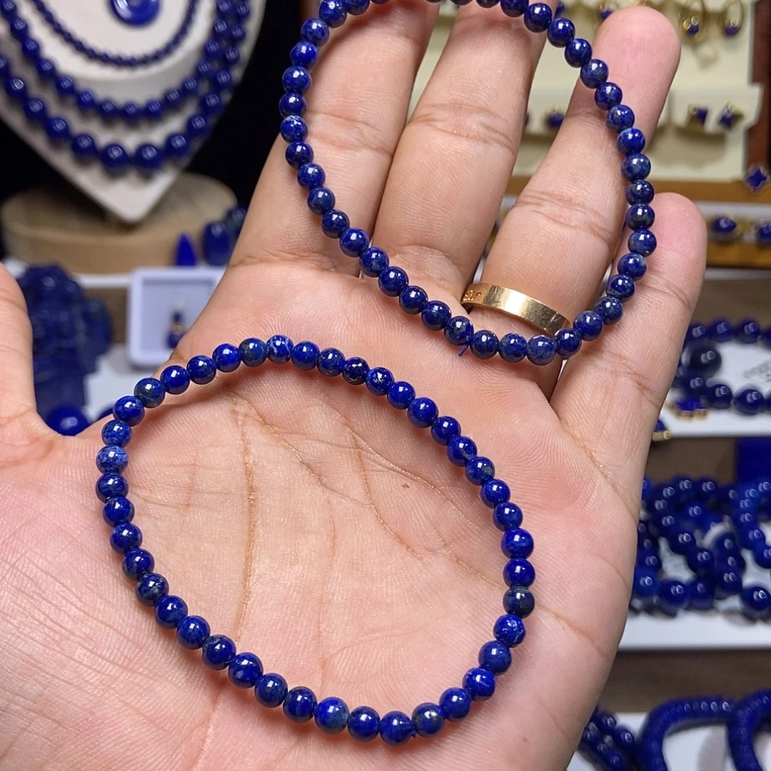 青金石未镶嵌特漏 天然 手串#多样性发一#4.6+