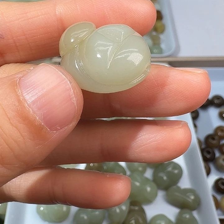 和田玉未镶嵌颈饰182311