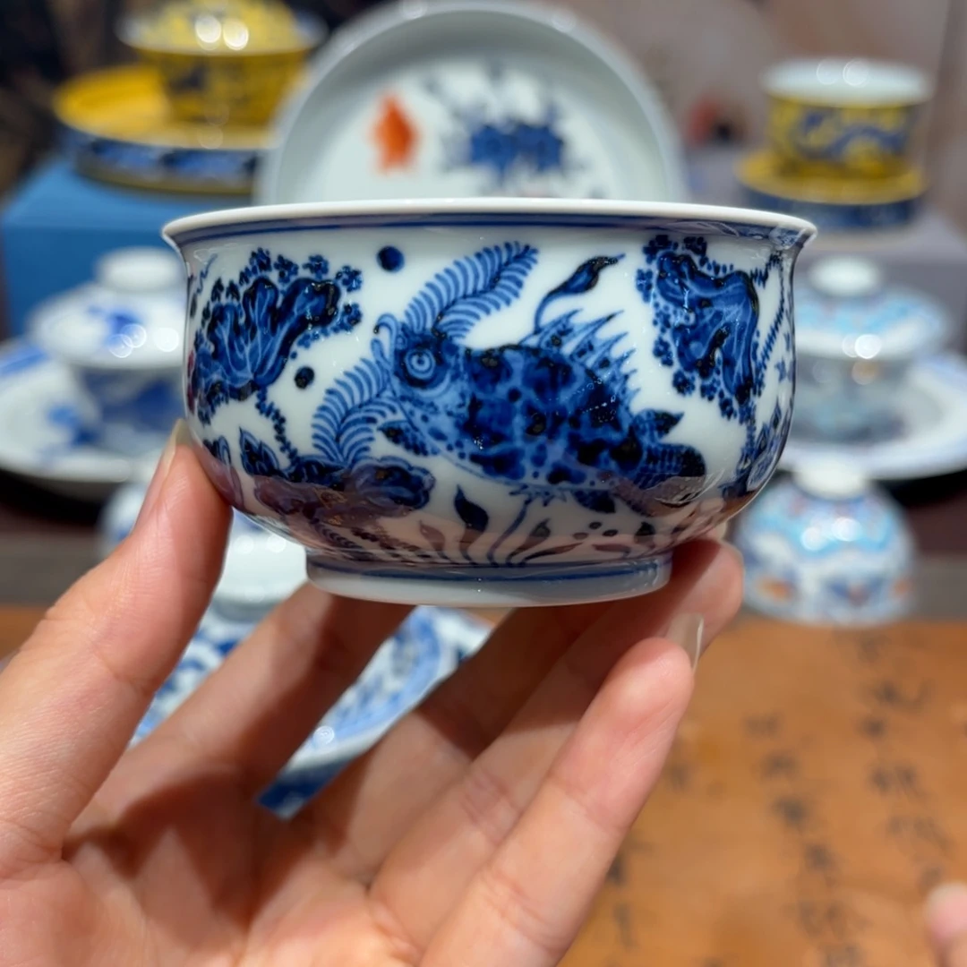 手工手绘陶瓷茶具