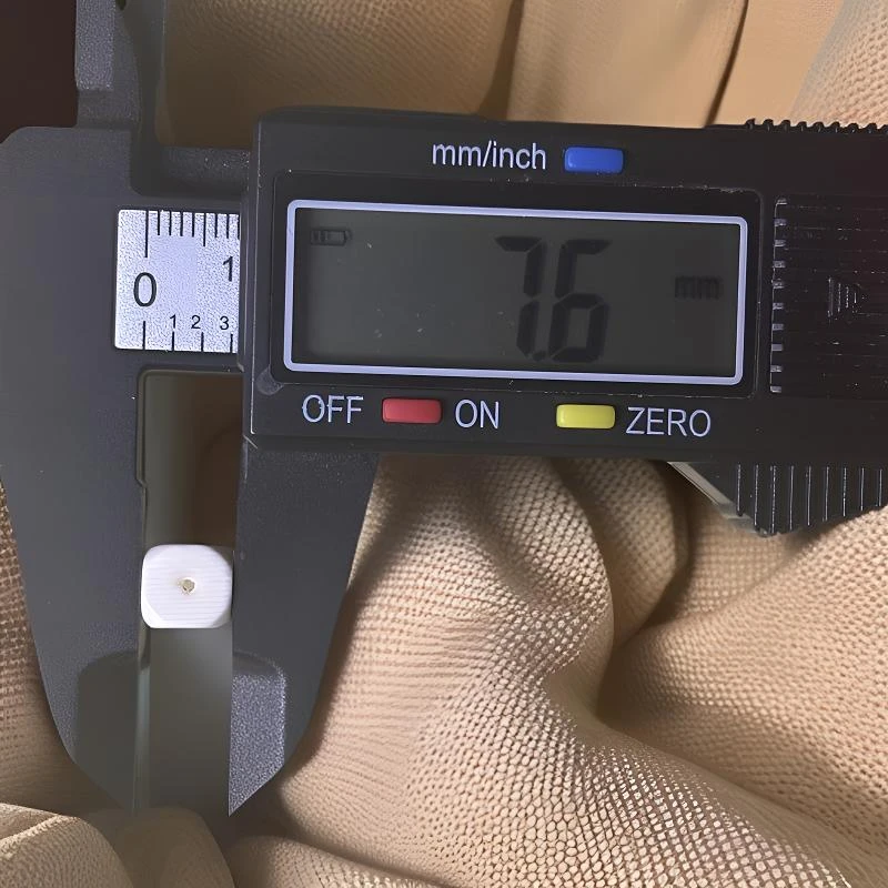 17b松山天然猛犸牙方糖珠 可搭配手串DIY 支持复检