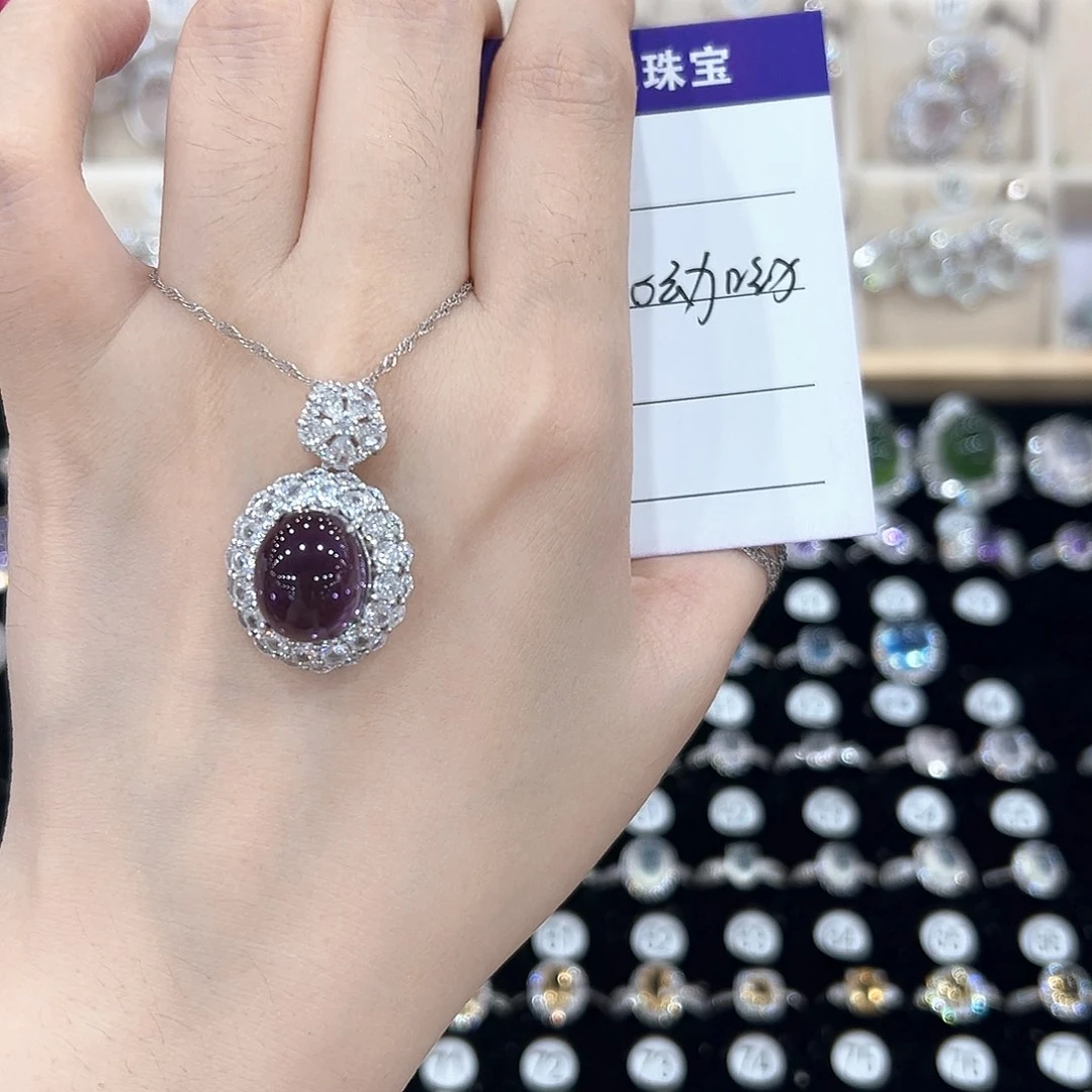 呦***呦黄晶戒指银S925镶嵌戒指
