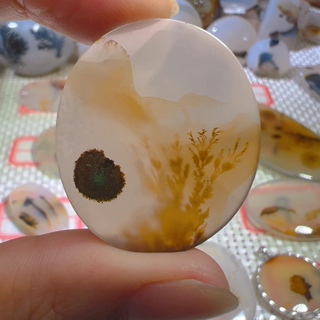 玛瑙/玉髓未镶嵌颈饰