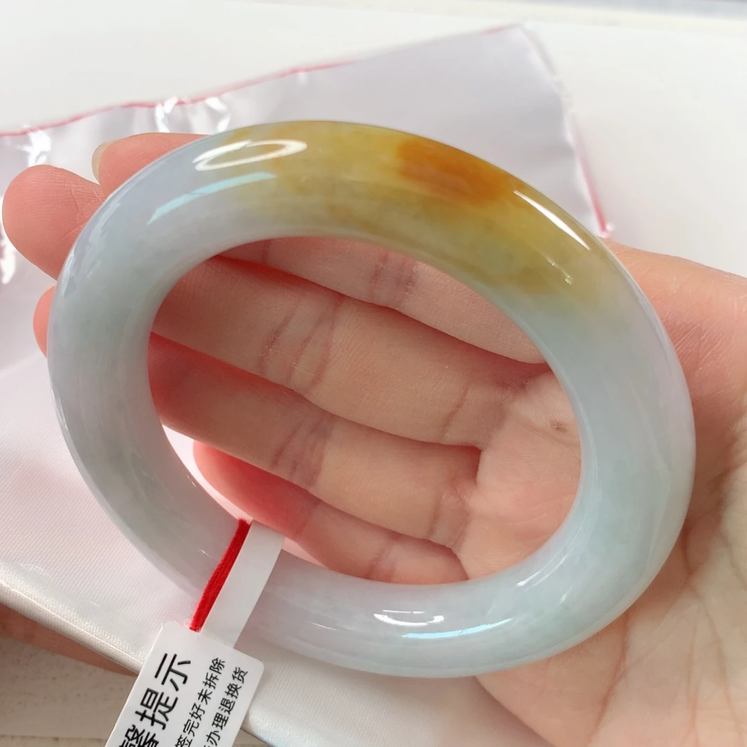 未镶嵌手镯翡翠 圆条223超值❤️