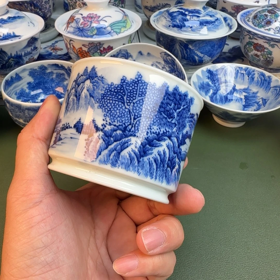 陶纯手工纯手绘茶具267