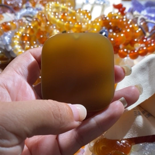 未镶嵌玛瑙手把件玛瑙/玉髓