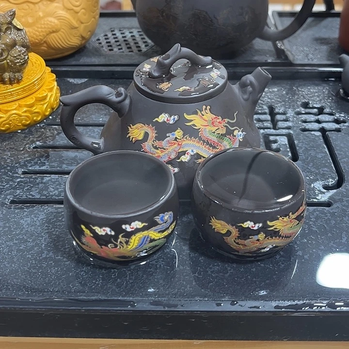 茶案紫砂紫砂壶一壶2杯