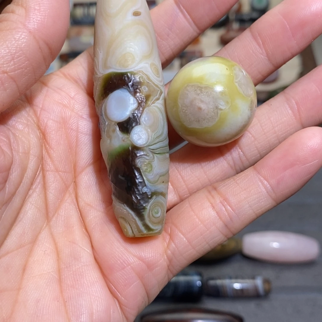 壹***哥玛瑙/玉髓合金手链