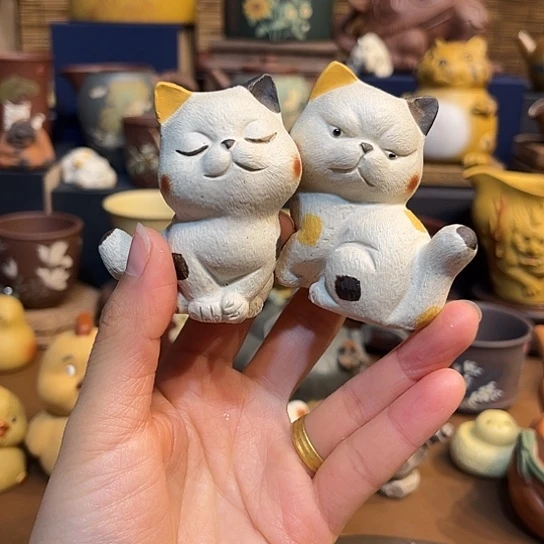 紫砂茶杯紫砂茶宠